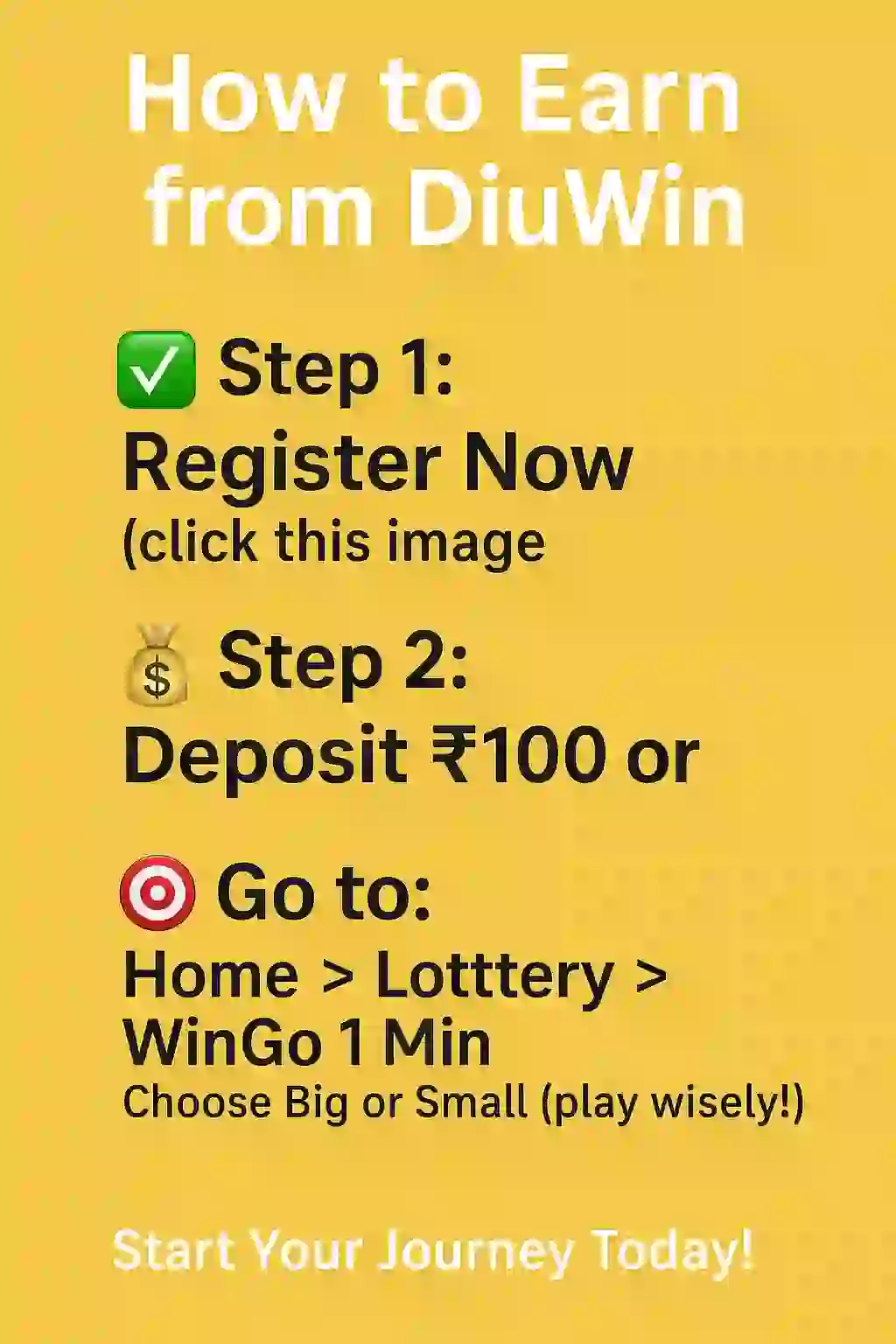 How to Earn from DiuWin!